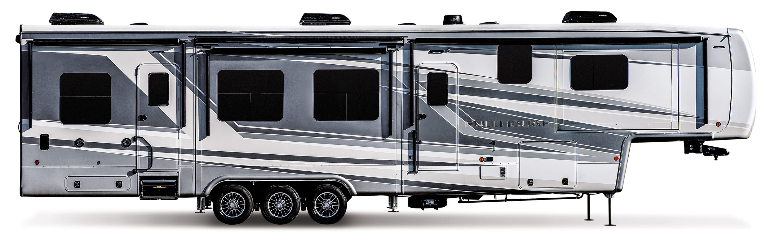 luxury travel trailer toy hauler